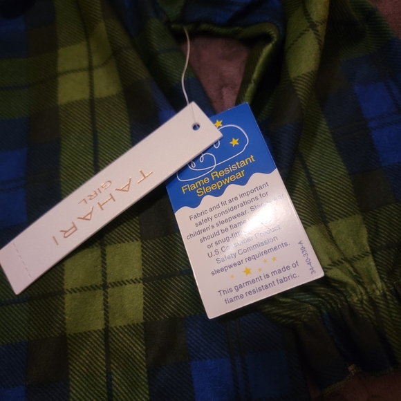 NWT lil girl tahari comfy cozy nightgown sz 2t - Picture 2 of 8